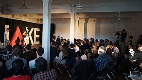JAKE TALKS AT THE DISTILLERY LOFTS